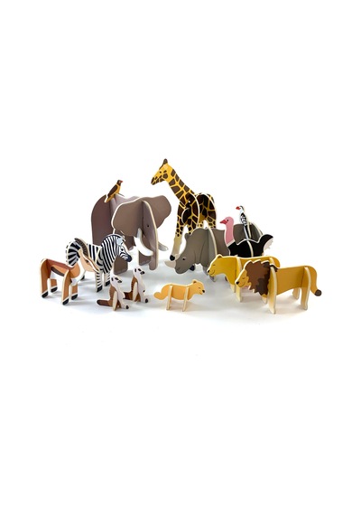 Playpress - Story Playset - Savannah Animals