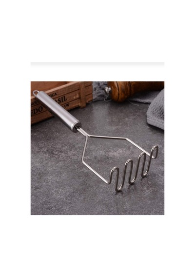 Metal Saplı Patates Ezici, Kolay Ve Hızlı Patates Ezme Aracı Çelik