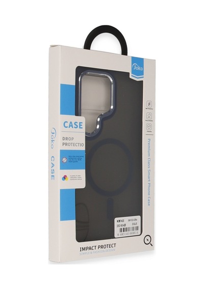 Samsung Galaxy  Uyumlu,  S23 Ultra Winner Magsafe Kapak - Derin Mor