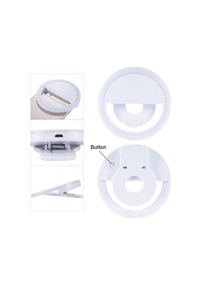 Selfie Işığı Ring Light Led Flash Beauty Light Taşınabilir Ledli