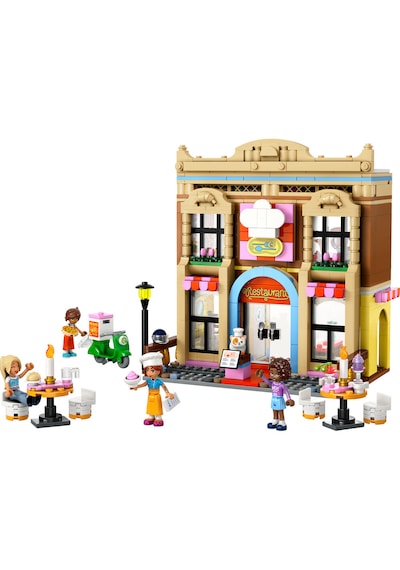 LEGO® Friends Restoran ve Aşçılık Okulu 42655 - 8 Yaş ve Üzeri Çocuklar için Mini Bebek İçeren Yaratıcı Oyuncak Yapım Seti (896 Parça)