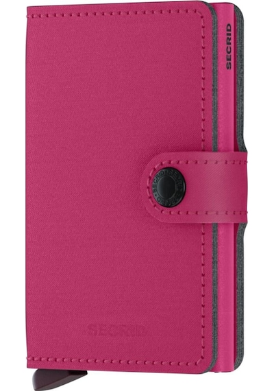 Secrid Miniwallet Yard Powder Kartlık Cüzdan Fuschsia Çok Renkli