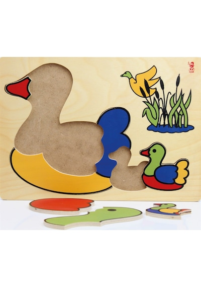 Ördek Ahşap Puzzle