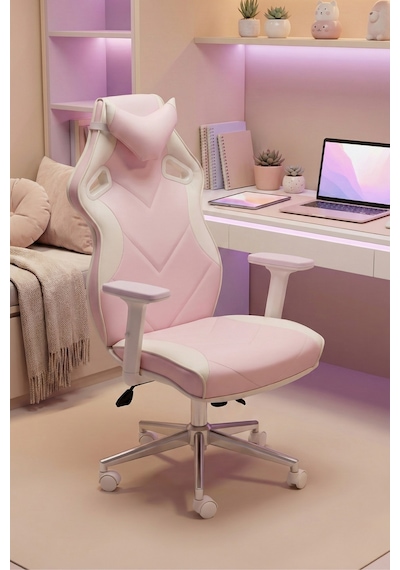 Drift Gaming Junior Oyuncu Koltuğu Açık Pembe