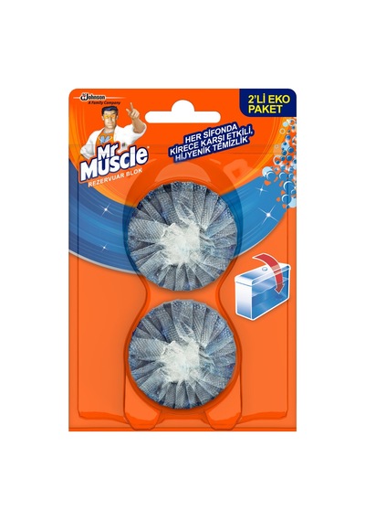 Mr. Muscle Rezervuar Blok 2 X 50 G - 8 Adet Tarı