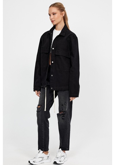 Özel Koleksiyon, Oversize Denim Ceket Un-3056 001