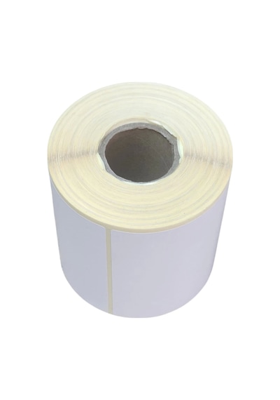 500 Sarımlı 100x100mm Termal Barkod Etiketi 1.kalite Hamur Rulo Kargo Etiketi Güçlü Yapışkanlı Zebra 1 Adet