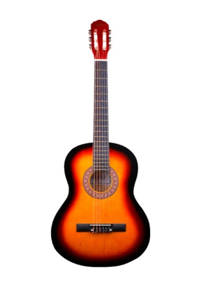 Eğitimlik Öğrenci için Klasik Gitar Tam Boy 4/4 Sunberst