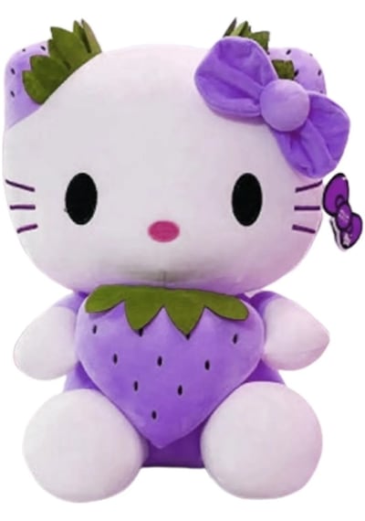 Hello Kitty Pembe Peluş 30 Cm Mor