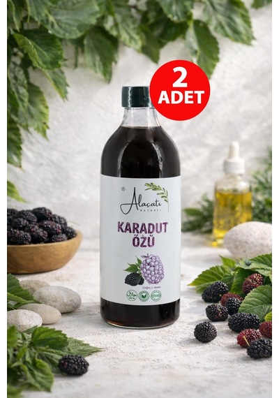 Alaçatı Naturel Karadut Özü 440 Gr 2 Adet