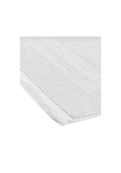 Elvey Home 7107 Krem Modern Desen Doğal Taban Koridor Mutfak Çocuk Oturma Odası Salon Halı Yolluk 7107kemik
