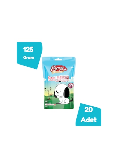 Energy Etli Dostluk Yetişkin Köpek Maması 20 x 125 G