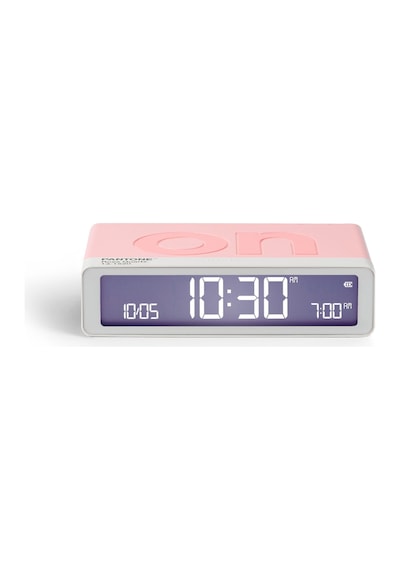 Lexon X Pantone Flip Klasik Alarm Saat Pembe