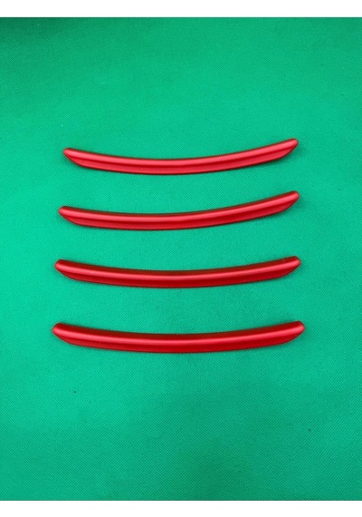 Bmw E90 E91 E92 E93 Uyumlu Kırmızı Çamurluk Dodiği Çıtası 4 Prc Flap Set 2005-2013