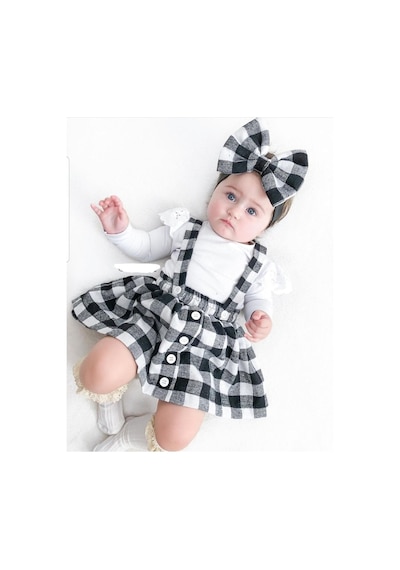 Candysbebe Ekose Bebek Takımı Çok Renkli