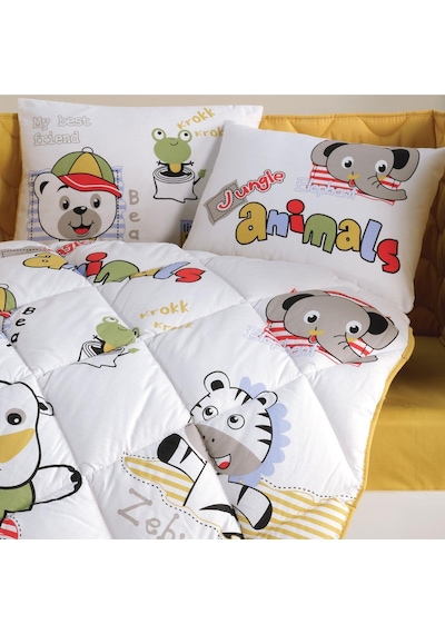 Clasy Ranforce Bebek Uyku Seti Animals V1 Sarı