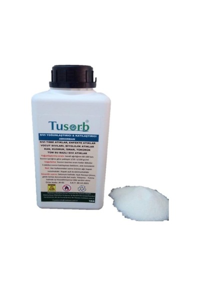 Sıvı Yoğunlaştırıcı & Jelleştirici Absorban 1 Kg