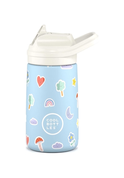 Cool Bottles The Kiddie Bottle Rainbow Clouds Pipetli Termos Suluk 350 Ml Çok Renkli
