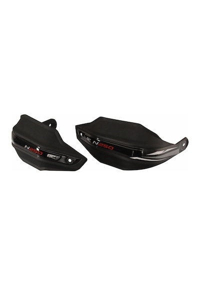 GP Kompozit Bajaj Pulsar N 250 2022-2024 Uyumlu Plastik Elcik Koruma Siyah
