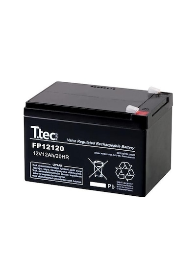 Ttec 12 Volt 12A Akü 12V 12 Ah Bakımsız Kuru Akü 2021 Üretim