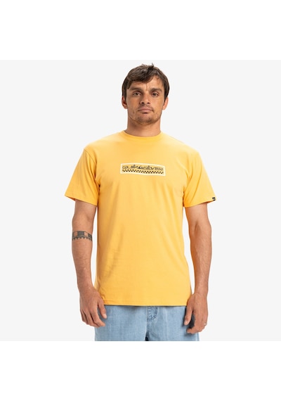 Quiksilver Ev Sun Dagger Erkek Sarı Yuvarlak Yaka Tişört Sarı