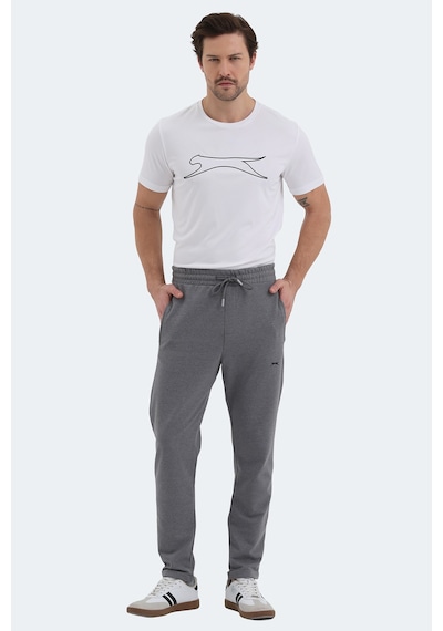 Slazenger Madoc Erkek Koyu Gri Eşofman Altı Koyu Gri
