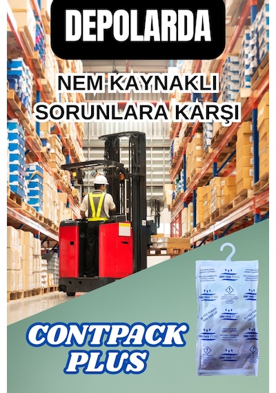 Contpack Plus Konteyner Depo Özel Nem Alıcı Rutubet Engelleyici