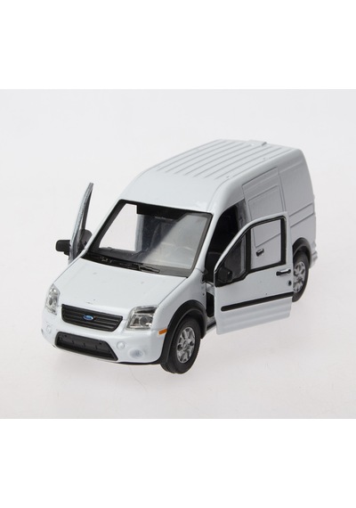 Welly 1:36 Diecast Çek-bırak Ford Transit Connect -beyaz