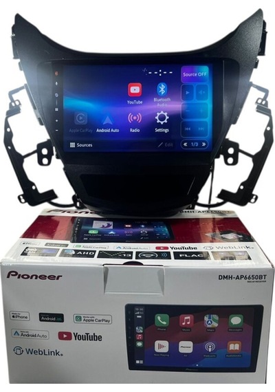 Hyundai Elentra 2012-2014 Pioneer 4-64 Tam Profesyonel Oem Multimedia 9"