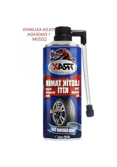 Acil Durum Oto Lastik Tamir Kiti, 400 Ml Şişirme Spreyi İle