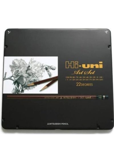 Uni Hi-uni Art Dereceli Kalem Seti 22'li