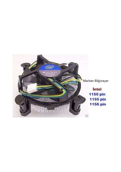 Intel 1150.1151.1155.1156 Pin İşlemci Fan Intel 1150.1151.1155.1156 Pin İşlemci Fan