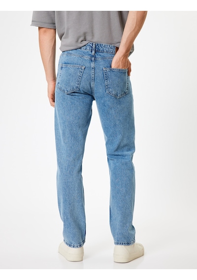 Koton Straight Fit Kot Pantolon - Mark Jean Orta İndigo 5wam40159nd İndigo