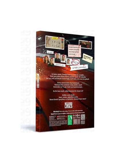 Mysterious Cases Soğuk İntikam, Seri Katil Dosyası, Dedektif Kutu Oyunu, Suç Temalı, 16+ Yaş