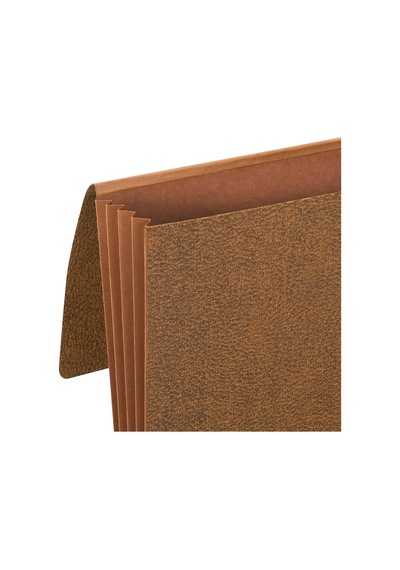 Kapaklı Ve Kordon Kapamalı Klasik Genişleyen Dosya Cüzdanı, 5-1/4" Genişleme, Yasal Boyut, Redrope, Kutu Başına 10 Adet 71376