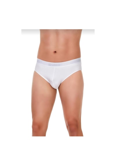 Yıldız 65 Erkek Beyaz Modal Kemerli Slip 6 Adet 001