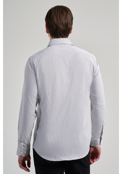 İmza Beyaz Uzun Kol Desen Yarım İtalyan Yaka Cepsiz Esnek Classic Slim Fit Gömlek 1004245218 Optik Beyaz İmza Beyaz Uzun Kol Desen Yarım İtalyan Yaka Cepsiz Esnek Classic Slim Fit Gömlek 1004245218 Optik Beyaz