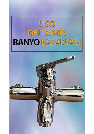 Üso Delta Mix Banyo Bataryası Krom