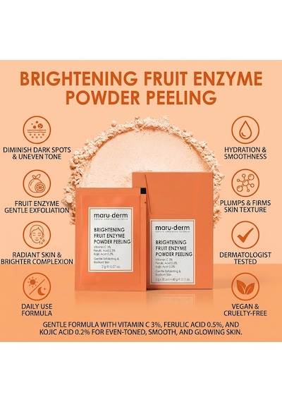 Tr Aydınlatıcı Meyve Enzimli Pudra Peeling 60 G 3 Paketi