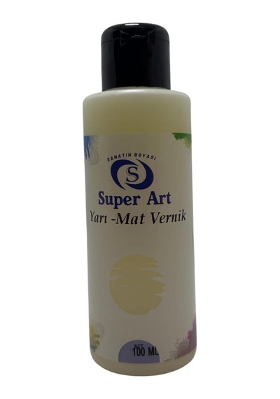 Superart Su Bazlı Vernik Yarı-mat 100 Ml