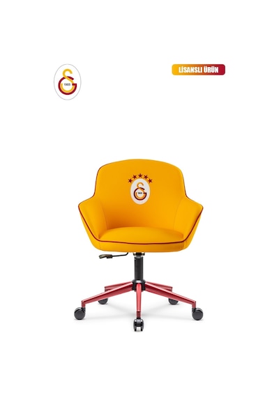 Fanchair X Galatasaray Icon Sarı Lisanslı Çalışma Koltuğu-105