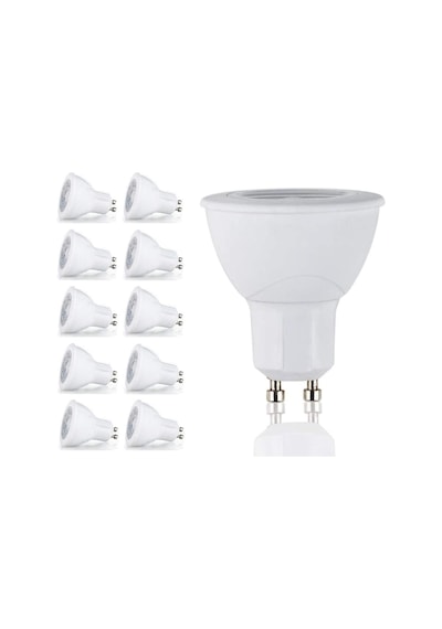 Ayrex 5 Watt, 400 Lümen, Gu10 Led-ampul, 50 W Halojen Ampul, 36 Işıma Açısı, 120 Volt, Aydınlatma, Track, Ayd