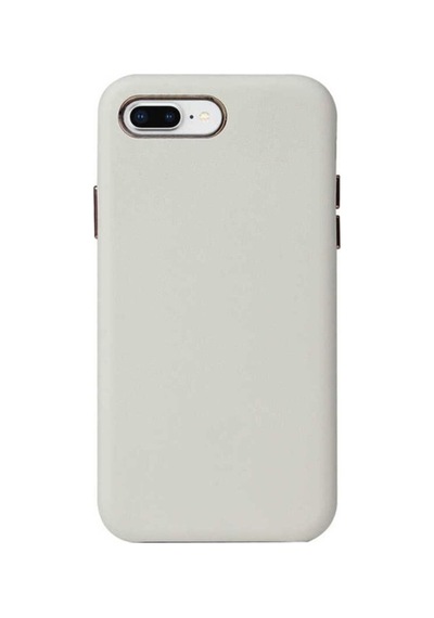Apple Uyumlu iPhone 8 Plus Kılıf Zore Eyzi Kapak Beyaz