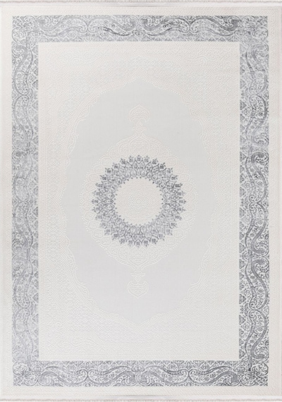 Bienal Vl Saçaklı Modern Dokuma Halı,yüksek Kalite Oturma Odası,salon,mutfak Halısı 8654a-gri