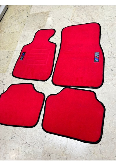 Bmw E30 E36 E46 E90 E92 F30 G20 Kırmızı Halı Paspas Takımı