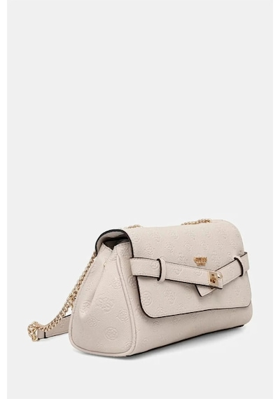 Guess Ella Logo Askılı Çanta-pd974621 Ekru