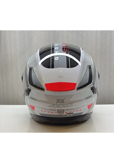 Axxıs Kask Fu409sv Ghostfıghter Sv Sleek A2 Parlak Siyah/beyaz