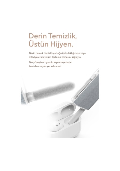 Addison Co2 3.8 7.5 1.8 Cm 2 Başlık Kutulu Kulaklık Temizleme Aracı Diğer