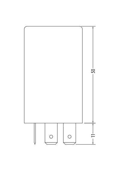 Sanel Röle 12 Volt İç Aydınlatma SLG485