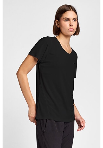 Lescon Kadın Koşu Kısa Kol T-shirt 25b-2015 Siyah